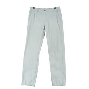 JACK THREADS Mens Chino Pants Light Gray Straight Fit Casual Dress Size 34x32
